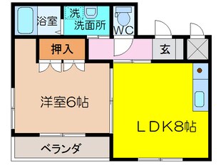 ボンヌールの物件間取画像